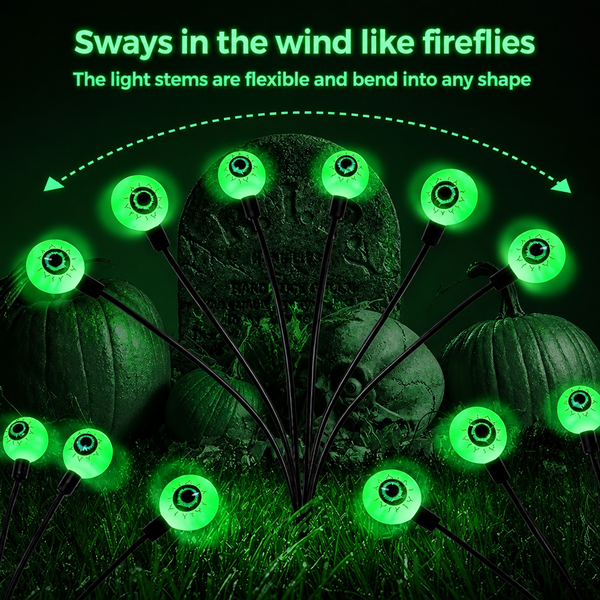 Bendable stems swaying in the wind like fireflies